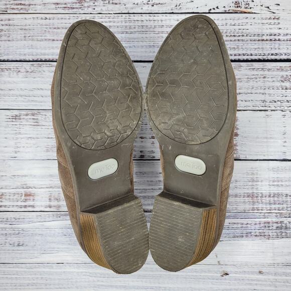 Me Too Ankle Boots Brown Suede Size 9 - Picture 4 of 8